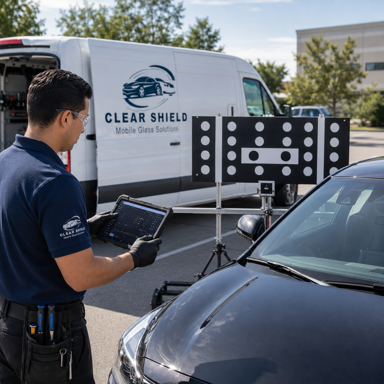 OEM and premium aftermarket auto glass installed by Clear Shield Mobile Glass Solutions in Cerritos, CA